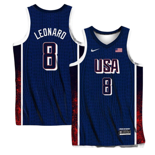 Kawhi Leonard 2024 Team USA Jersey
