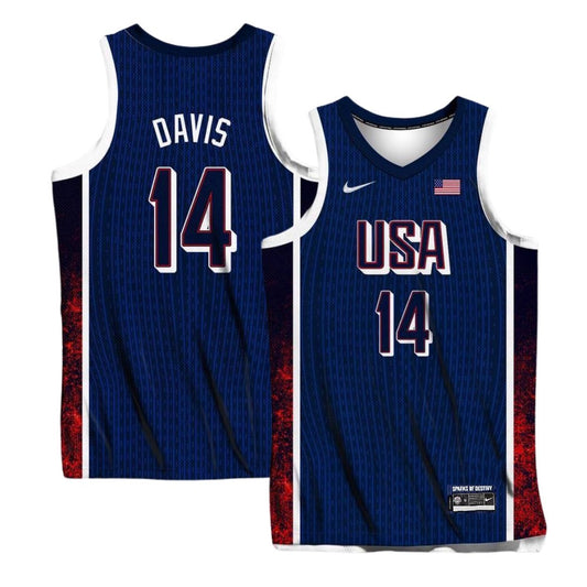 Anthony Davis 2024 Team USA Jersey