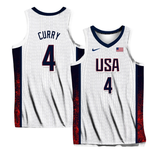 Stephen Curry 2024 Team USA Jersey