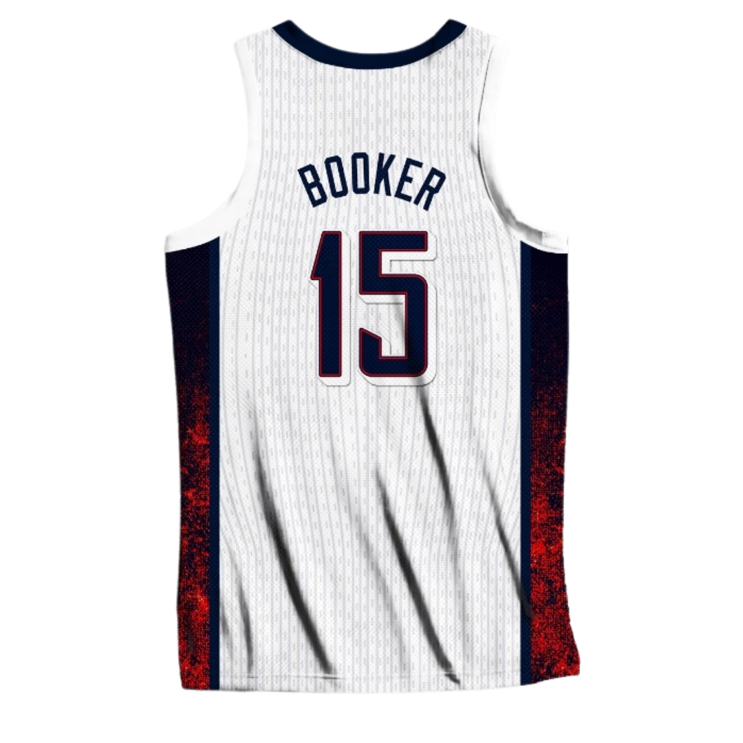 Devin Booker 2024 Team USA Jersey