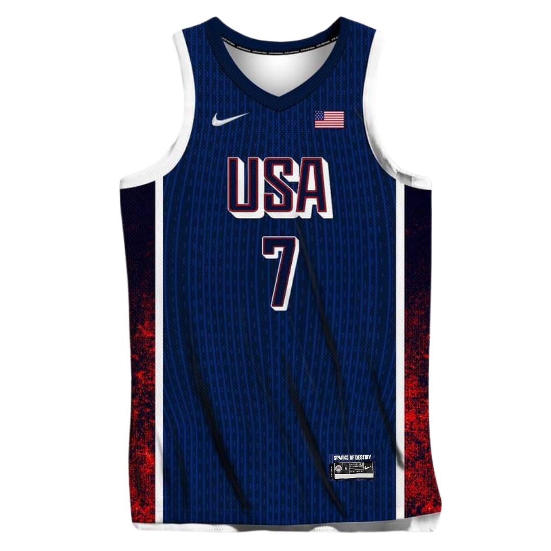 Kevin Durant 2024 Team USA Jersey