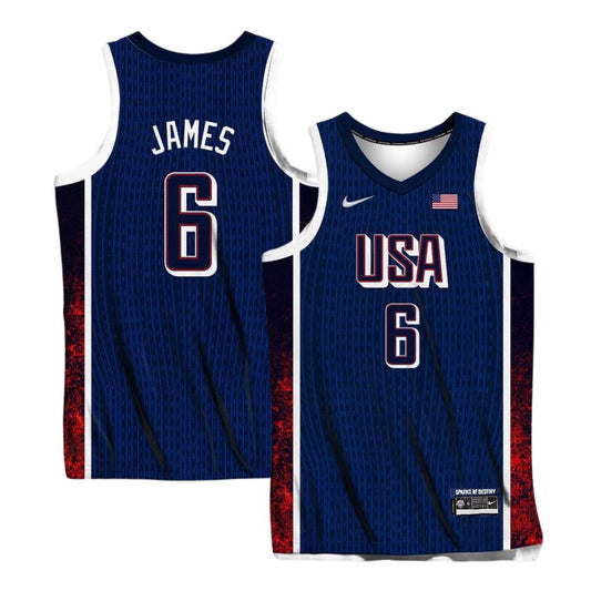 LeBron James 2024 Team USA Jersey